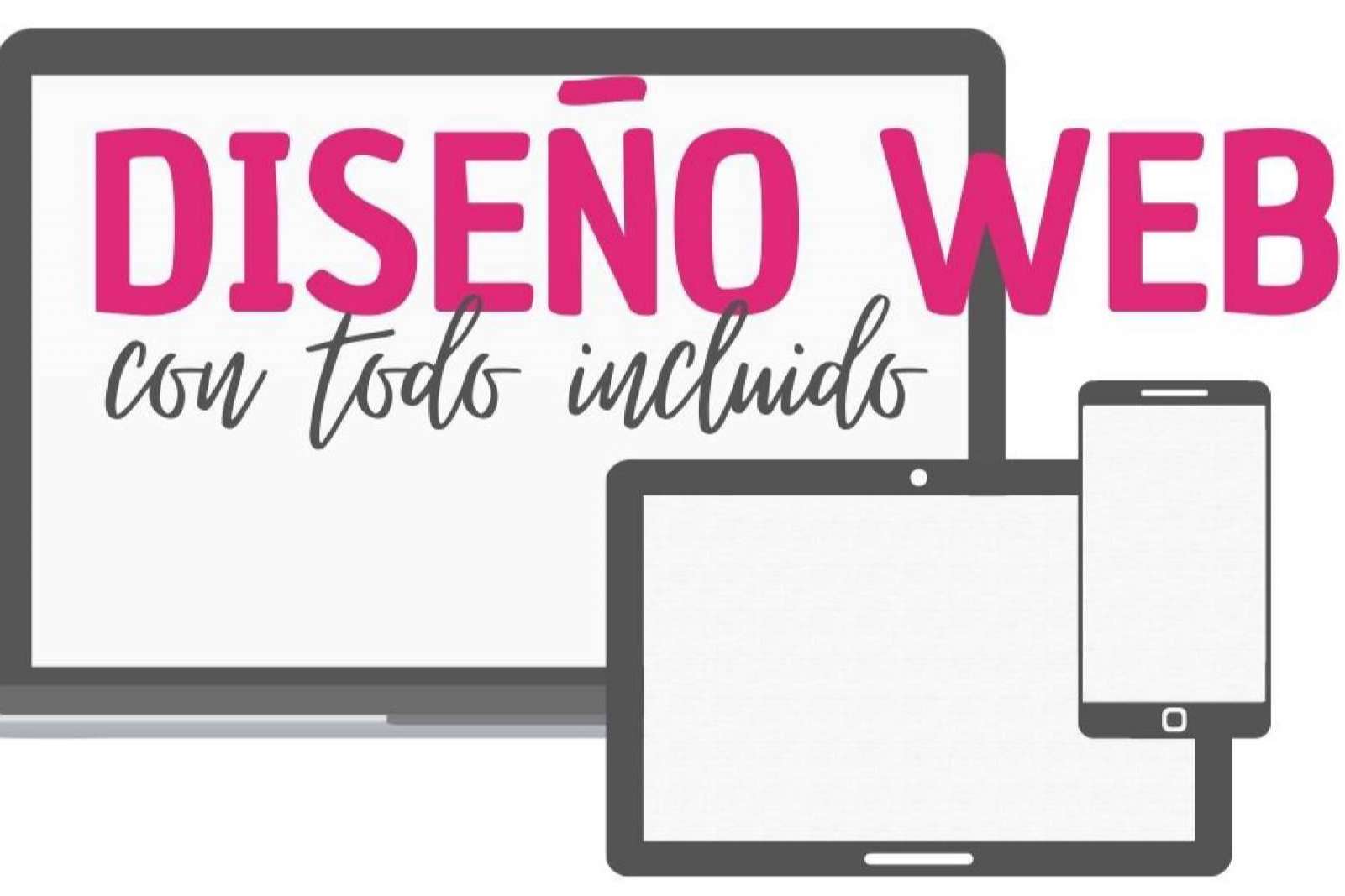 Un diseño de páginas web con todo incluido