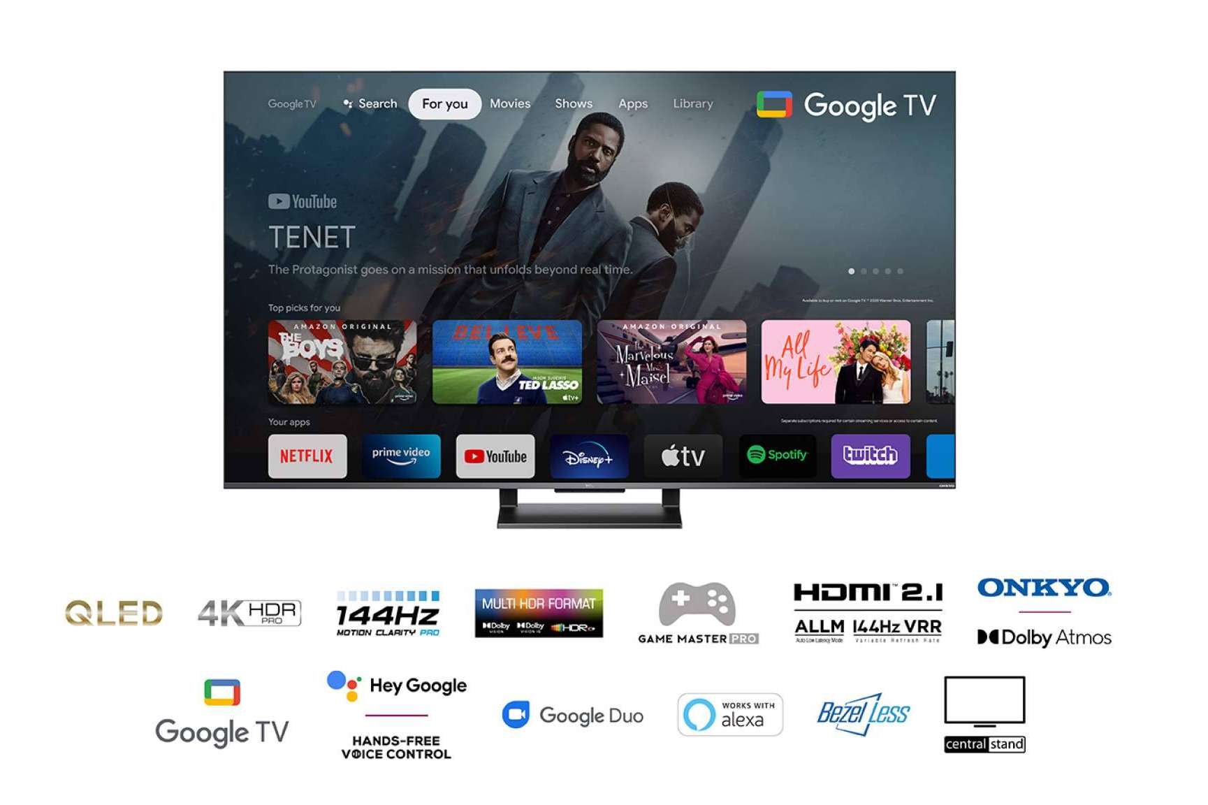 La tecnología de TCL,  MiniLed QLED