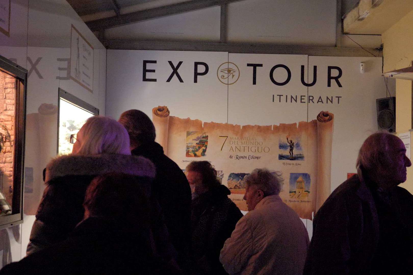 Exposición de macrodioramas en Benissanet, con Ramón Colomer