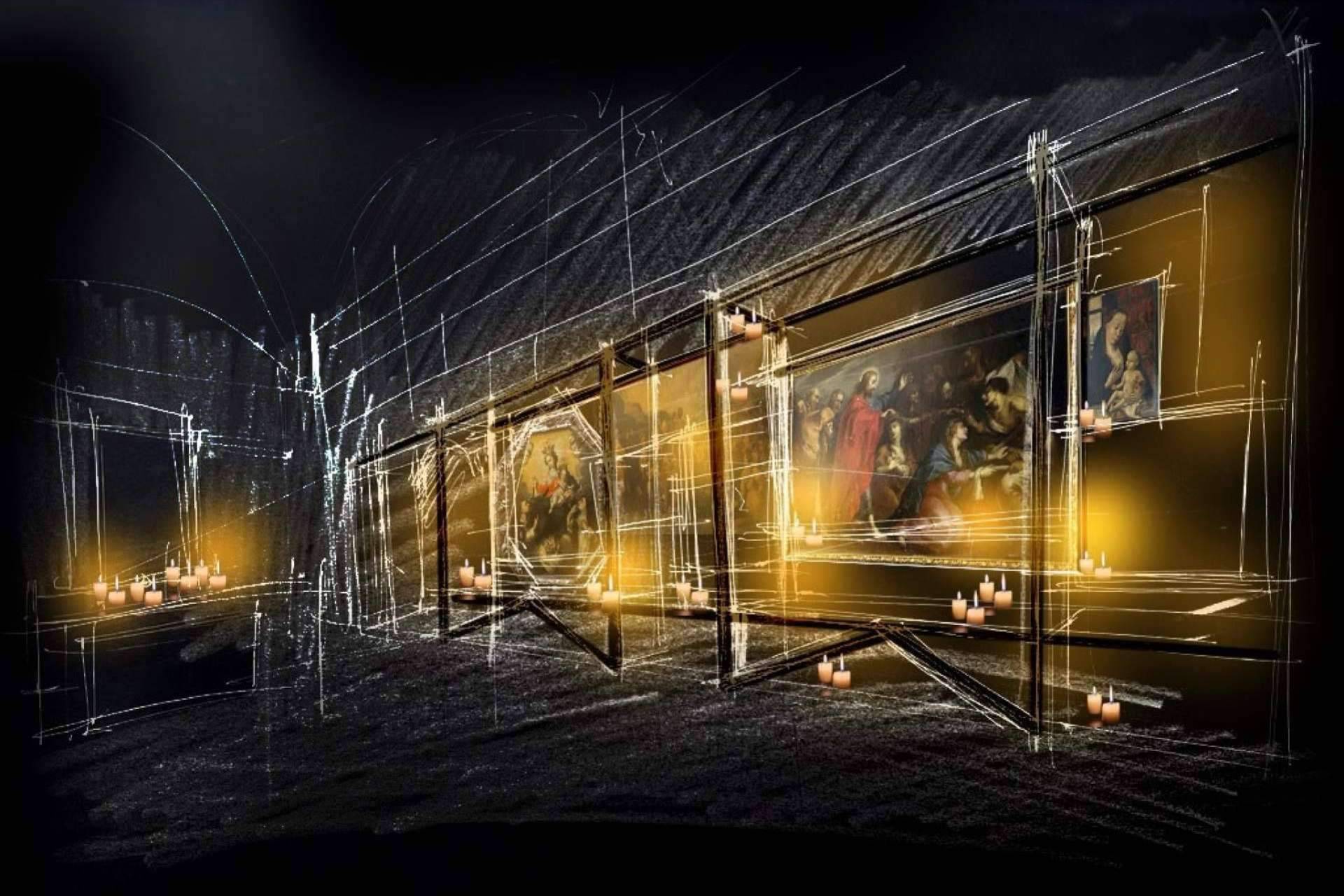 El Monasterio de Uclés recibe la Semana Santa con una programación de LUZ del S.VXI