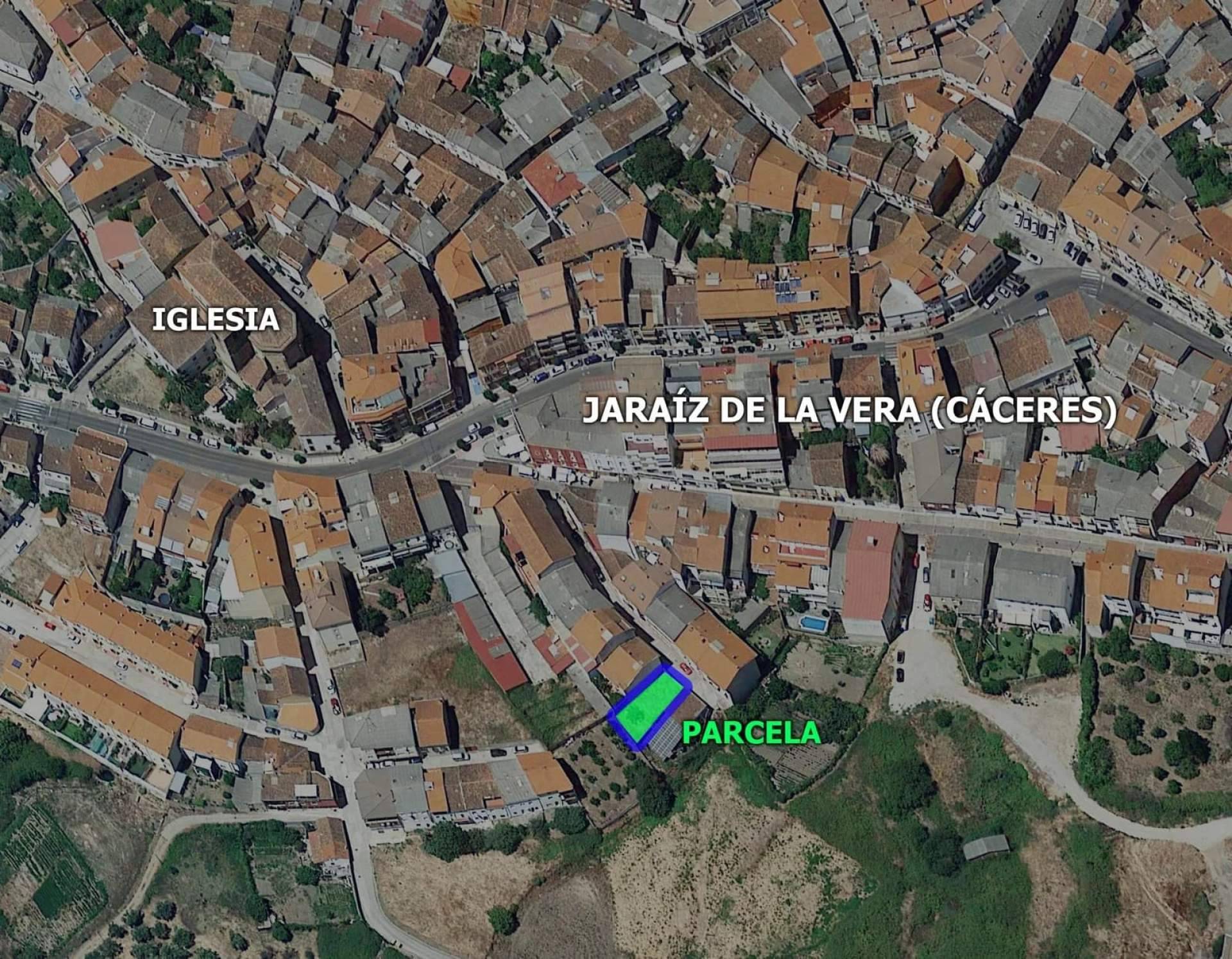 Oportunidad única en Jaraíz de la Vera; la venta de terreno urbano consolidado para construcción de casas