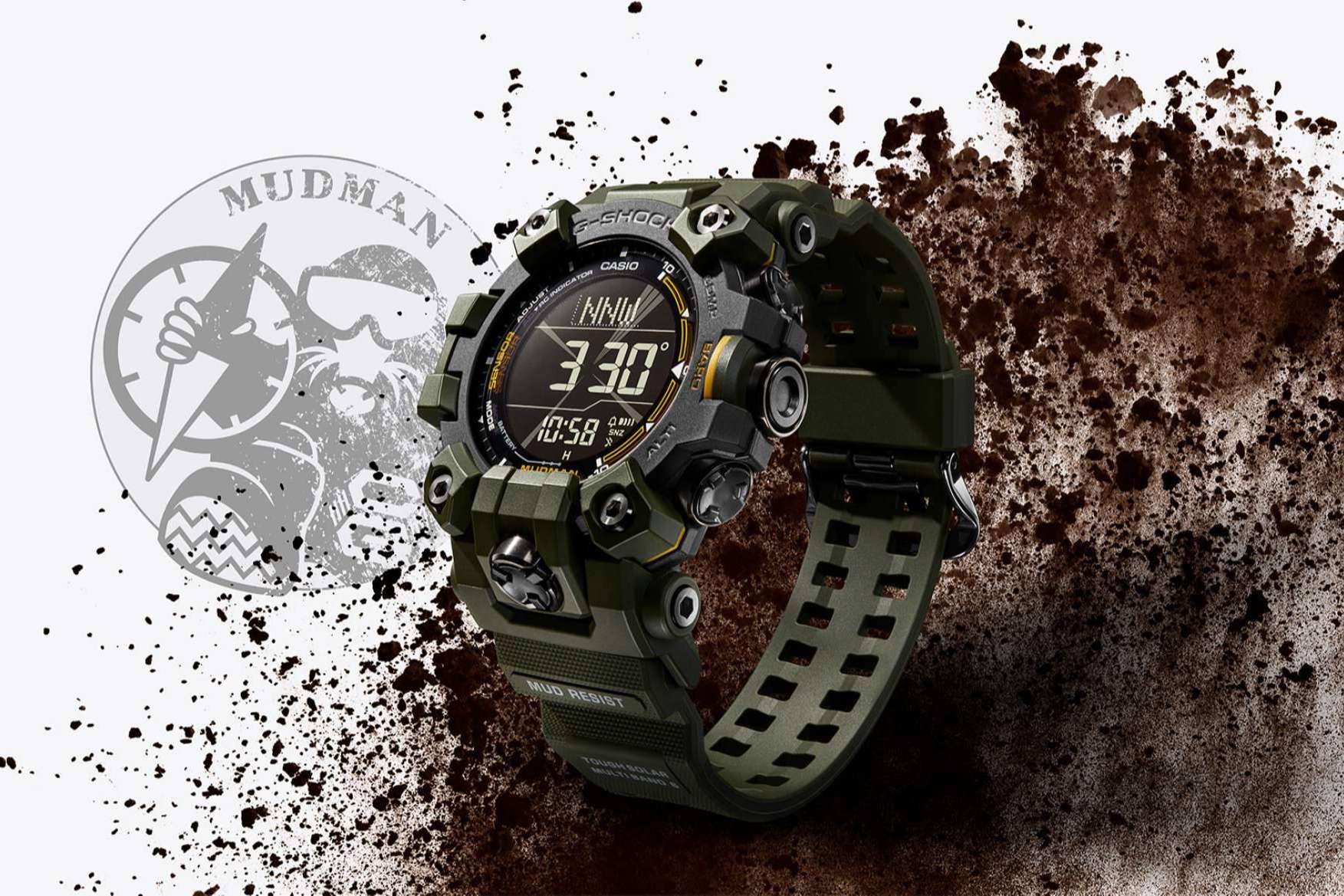 Llega el nuevo Casio G-Shock, el reloj resistente al polvo y al barro