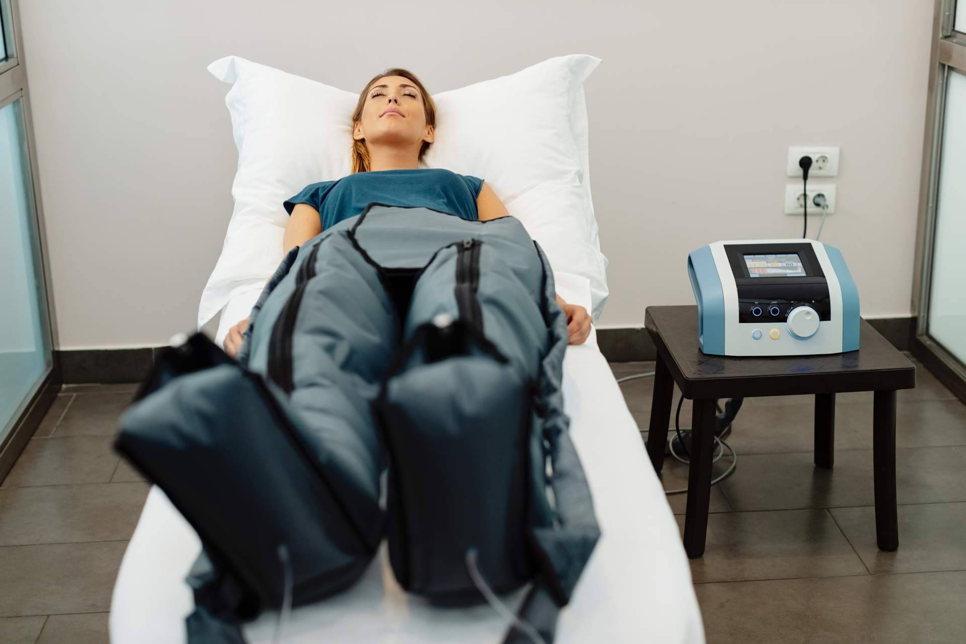Crina Rus Beauty Center, servicio de presoterapia con masaje corporal