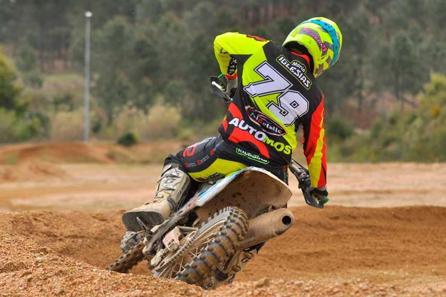 Ropa personalizada para entrenar motocross y enduro