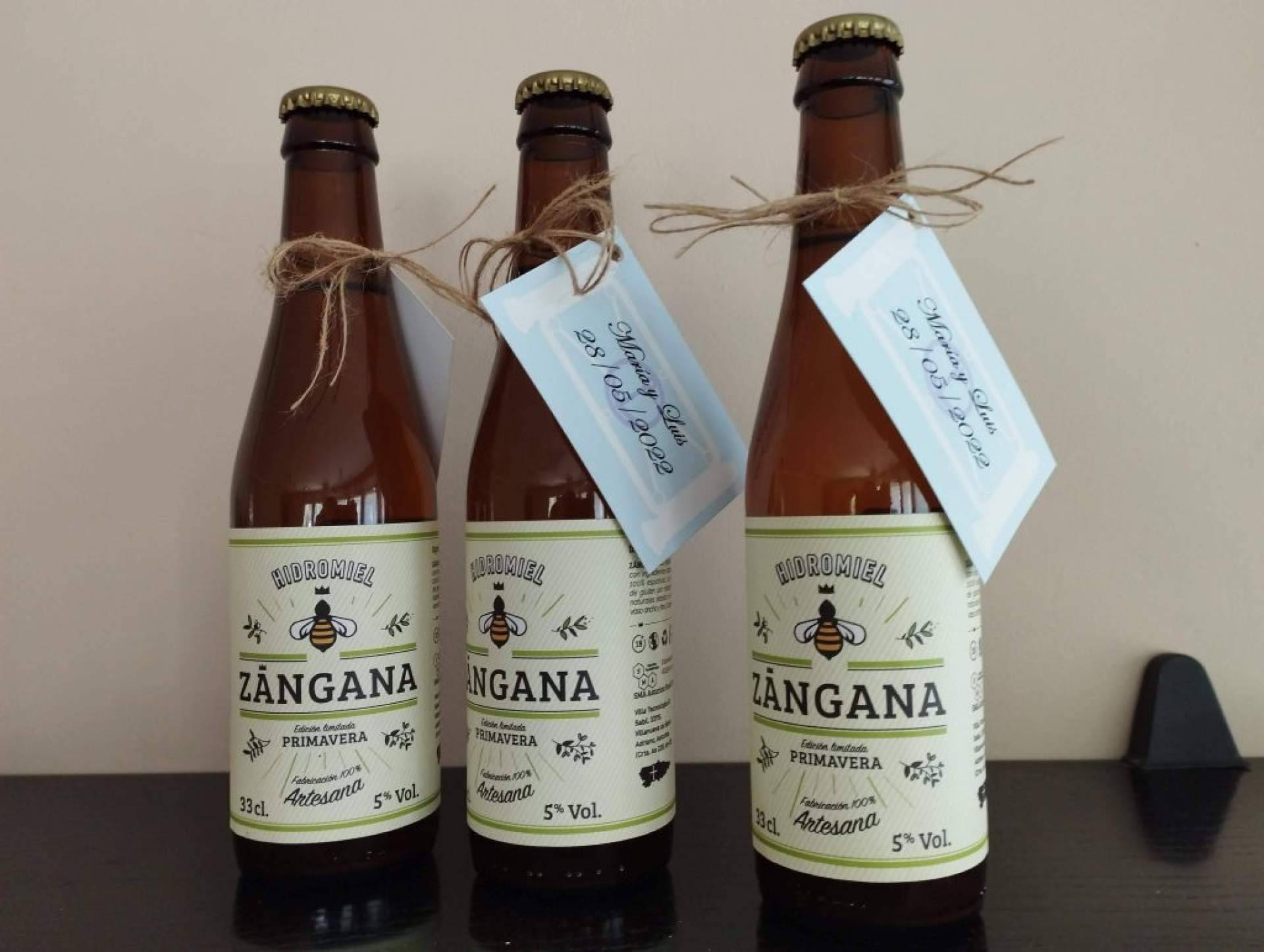 Regalos originales para bodas con Hidromiel Zángana
