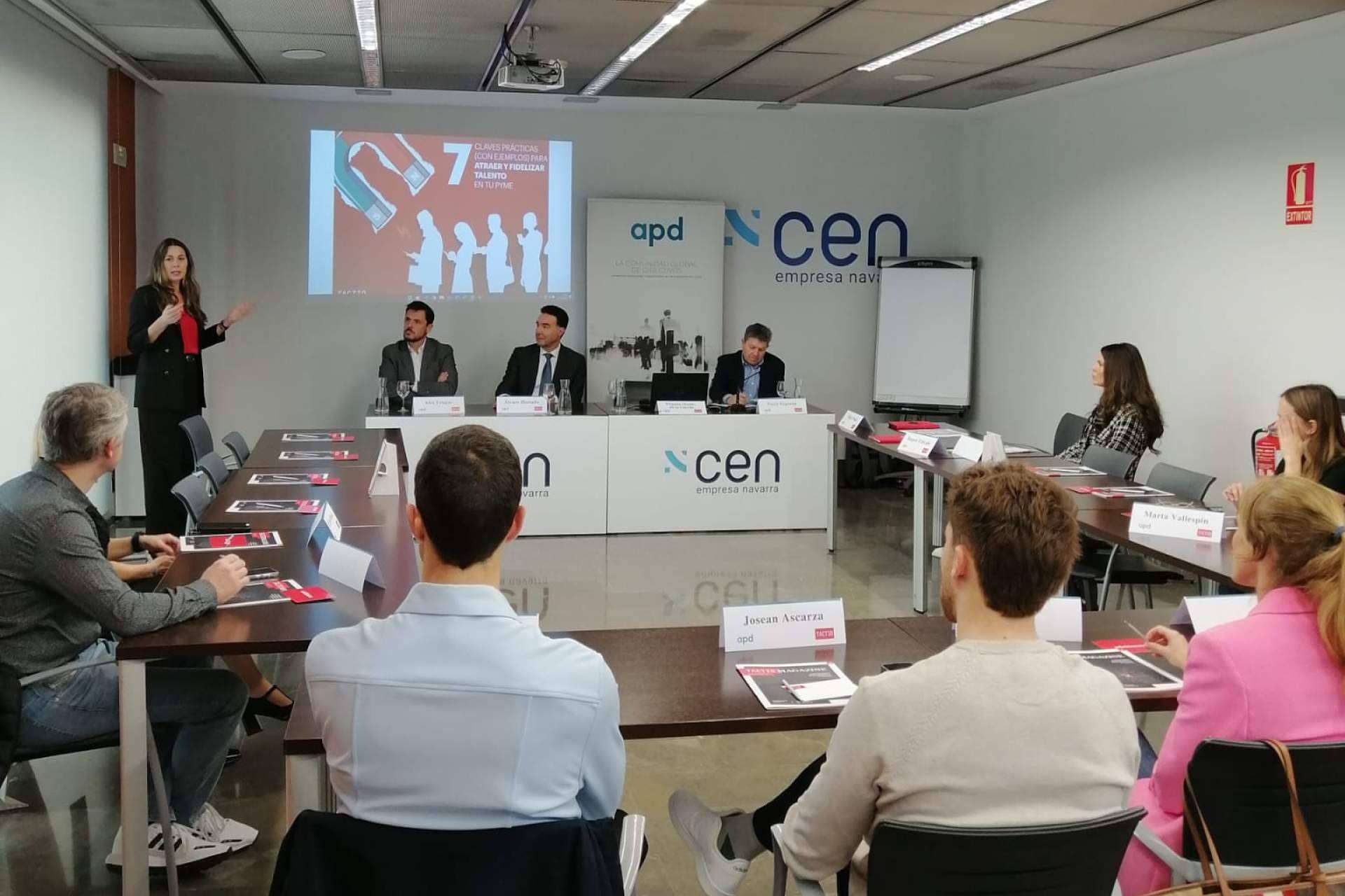 Tactio y APD revelan claves para captar talento en Navarra