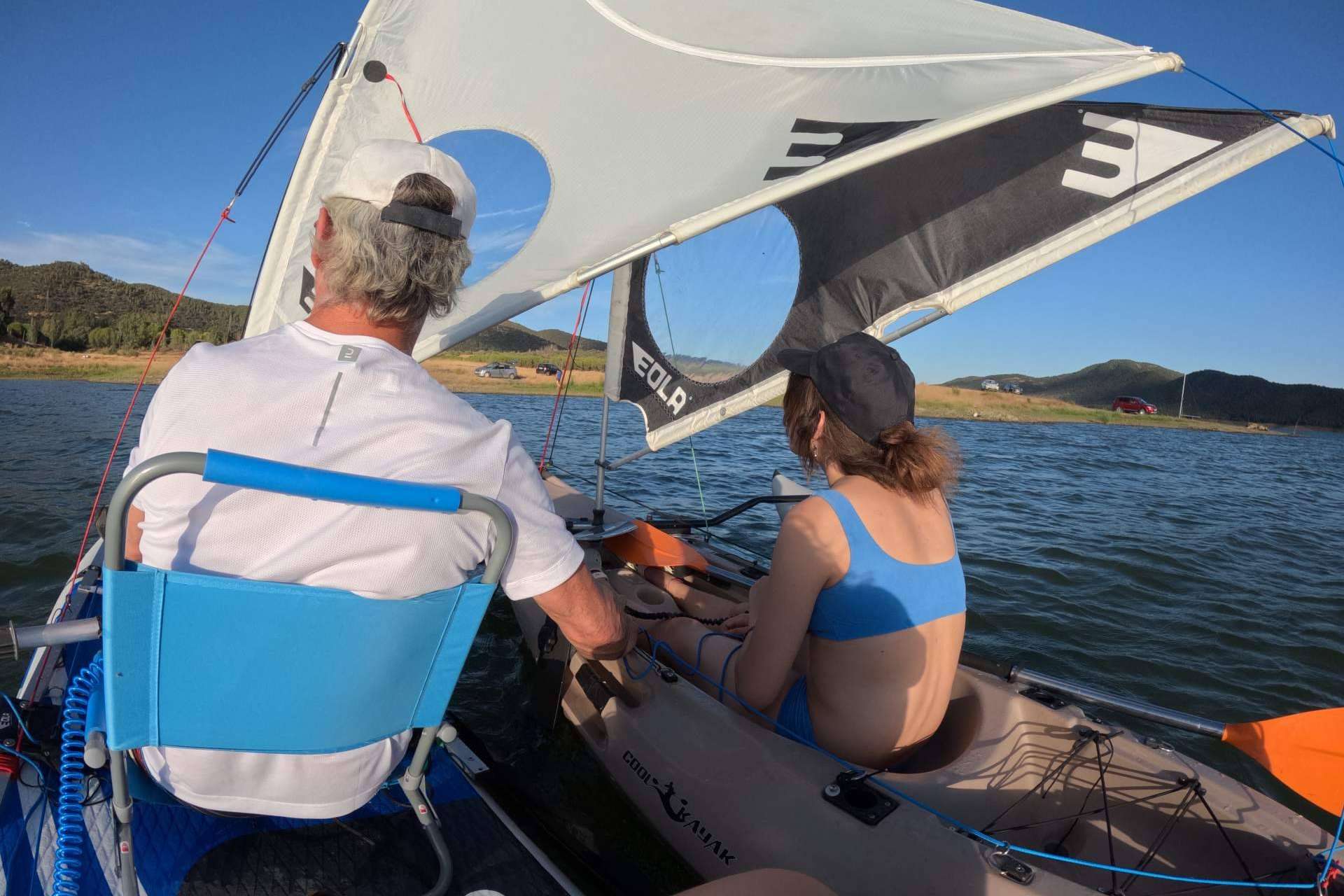Los productos de EOLA permiten que personas de todas las edades practiquen kayak y paddle con vela