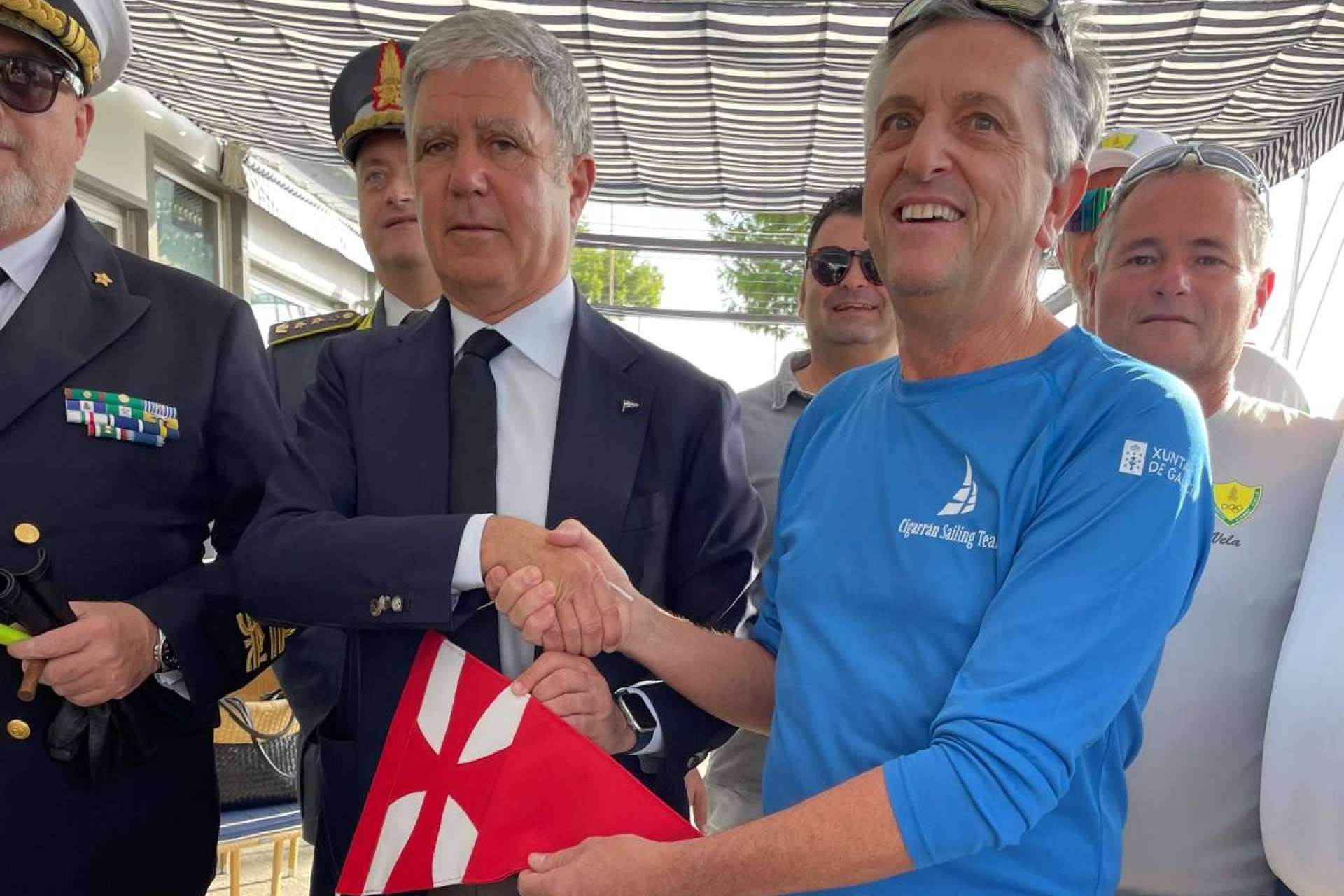 Santa Lucia, Nápoles, acogió la europea de match race 2024