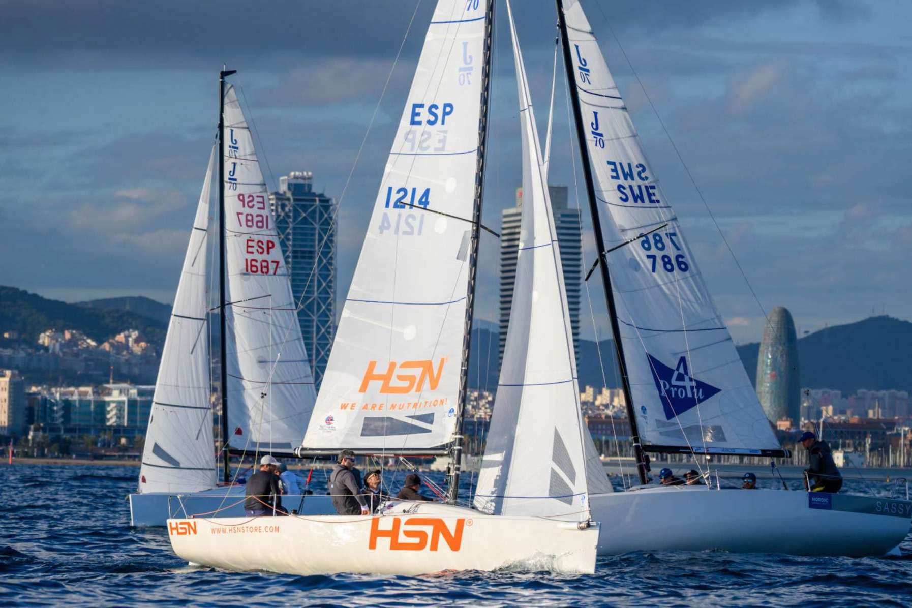 HSN Sailing Team regateará en el tercer evento de las Barcelona Winter Series