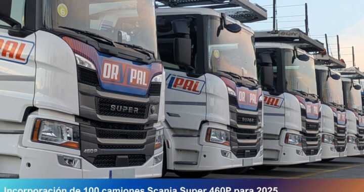 ORVIPAL fortalece su operativa con 100 camiones portavehículos adicionales