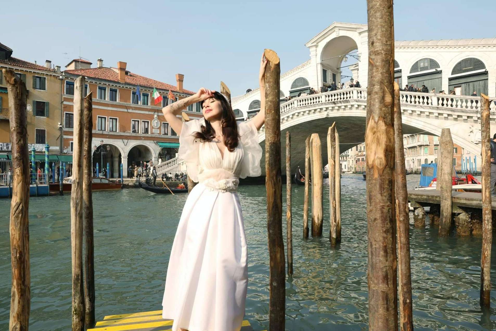Valérie Moreau presenta su nueva colección nupcial en Venecia