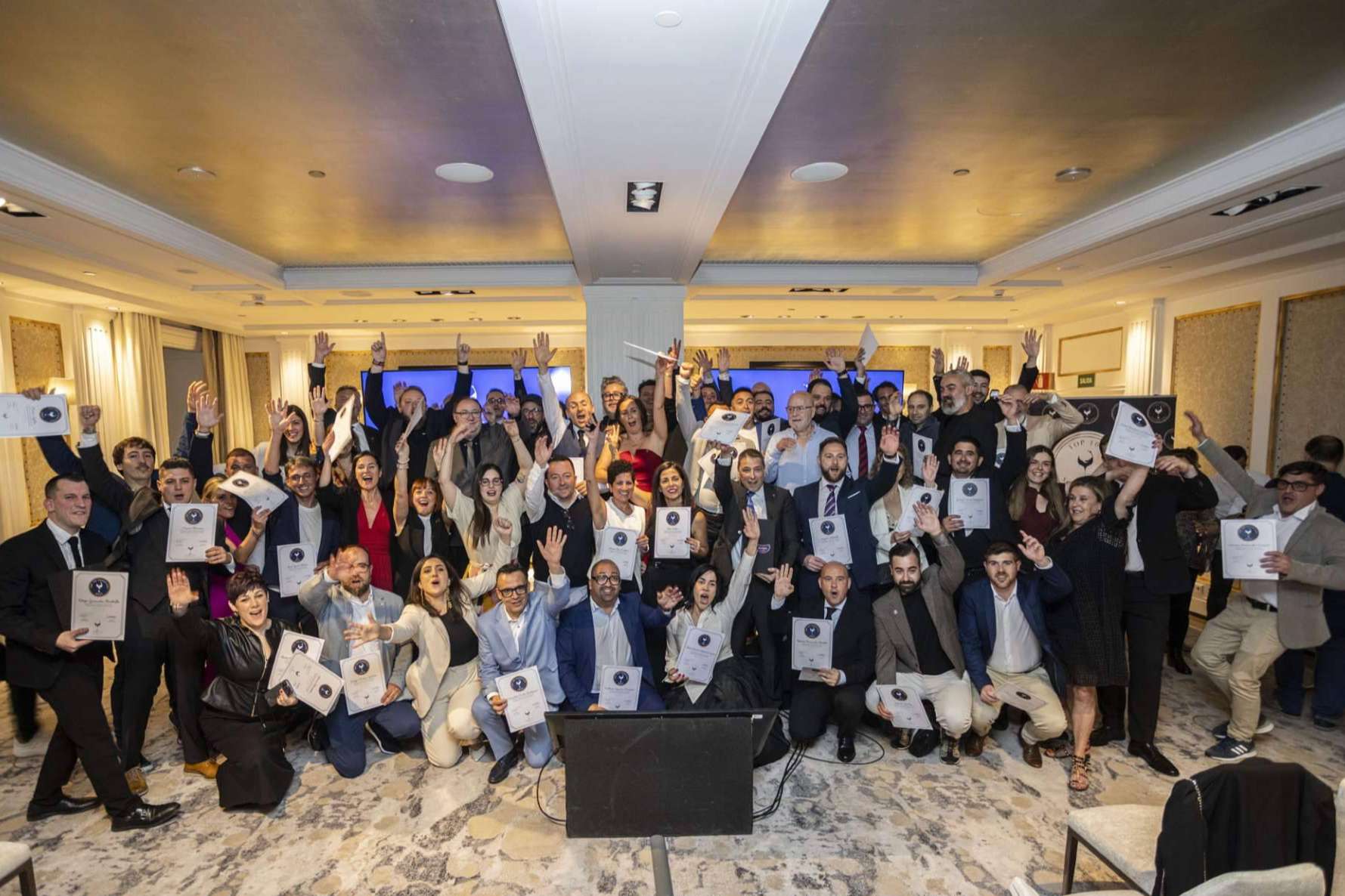 Gancedo apoyó la elección de los Top 100 sommeliers