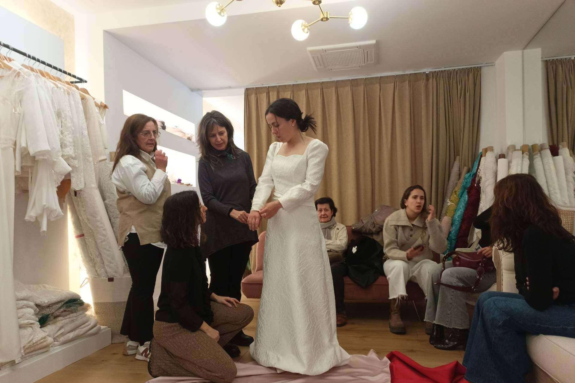 Valérie Moreau; Así se elabora un vestido de novia exclusivo en un atelier madrileño