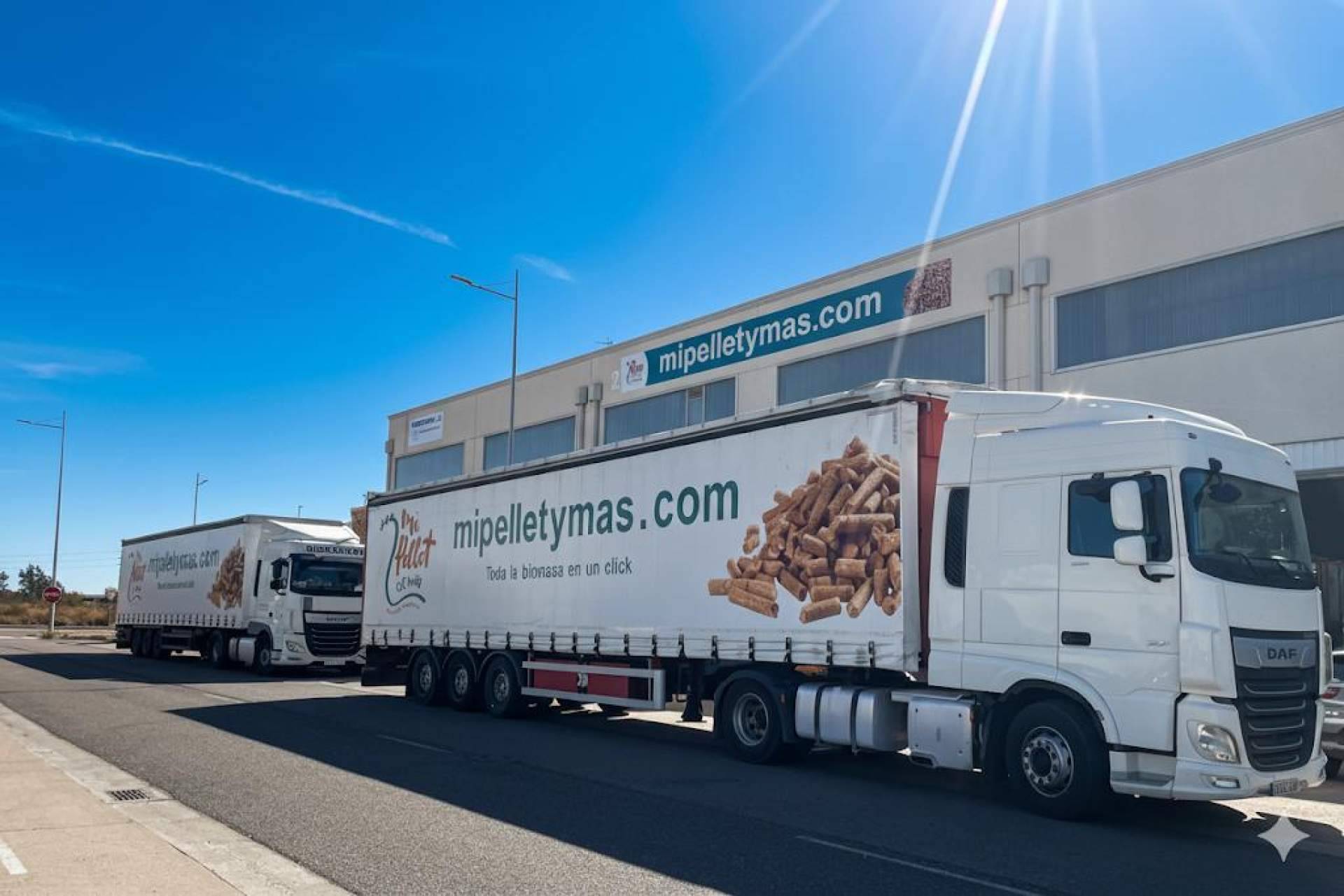 Biomasa con sello digital; Mi Pellet y Más cumple cuatro años como empresa novedosa en España