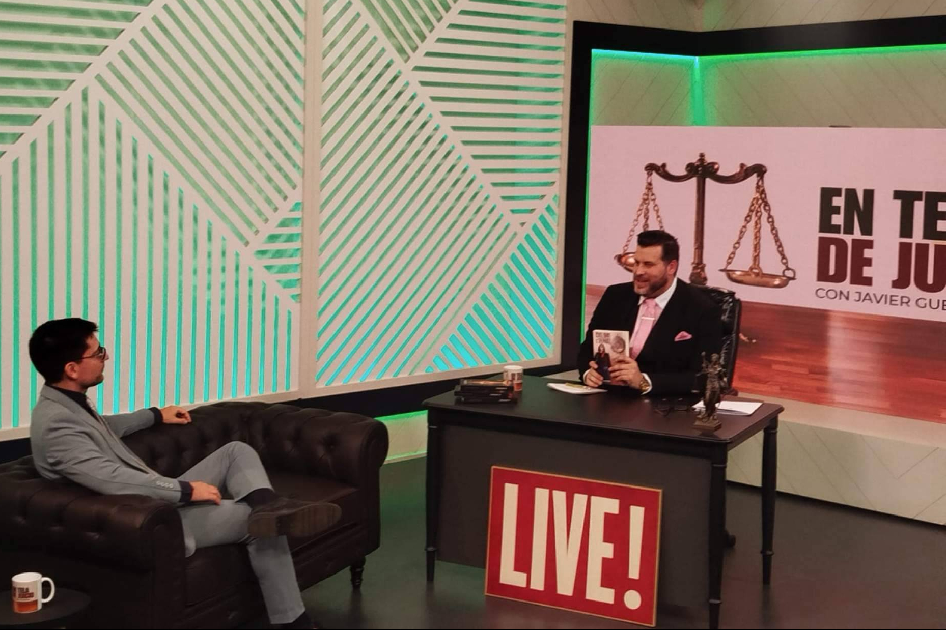 Cristina Bolívar y Francisco Bracero; talentos televisivos con Javier Guerrero