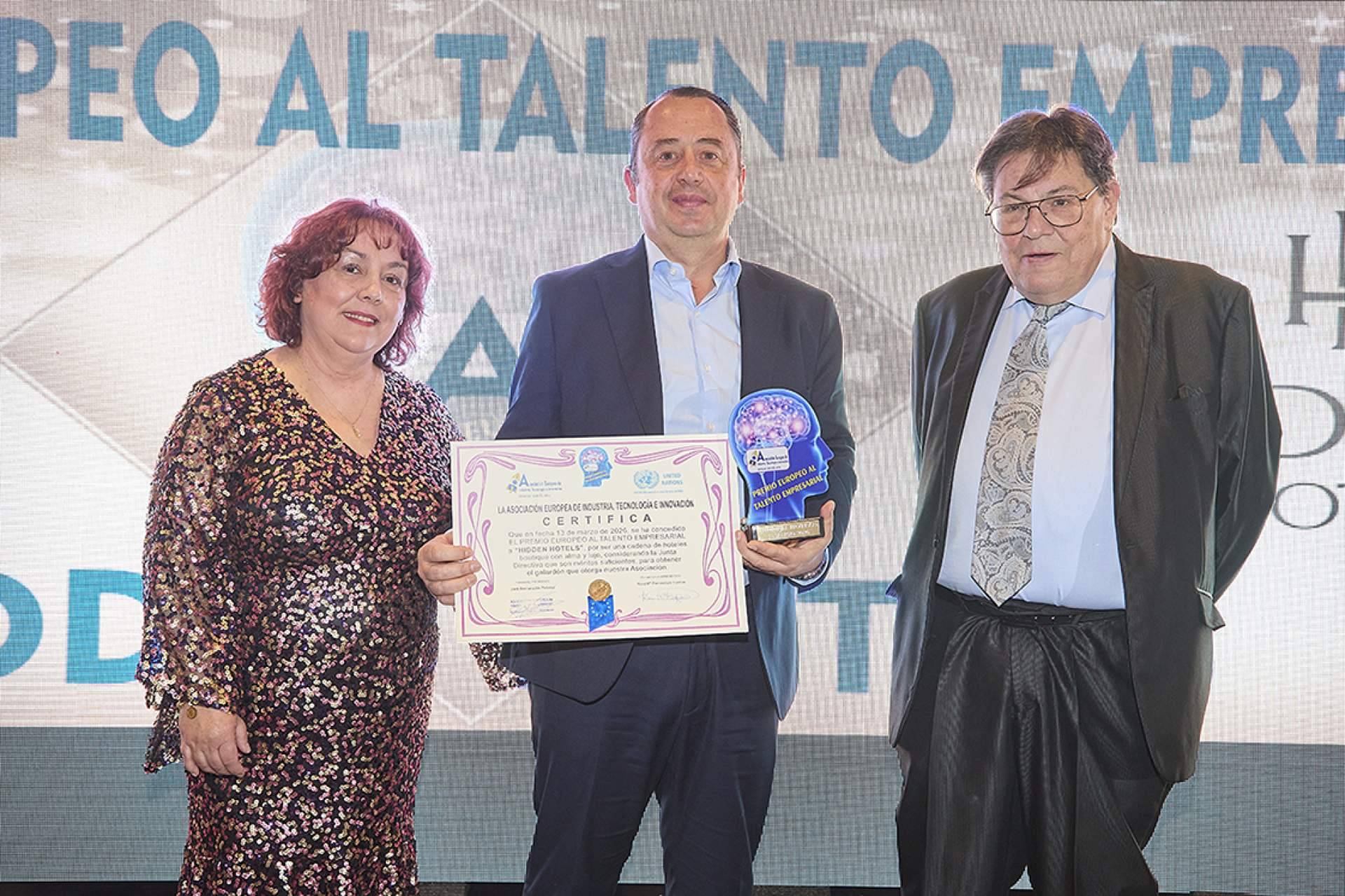 Hidden Hotels, Premio Europeo al Talento Empresarial y reconocida en la Guía Michelin