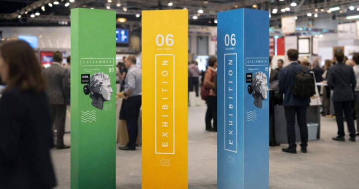 Soluciones gráficas personalizadas para eventos, la propuesta de Jumboprinters con photocalls, tótems y roll ups