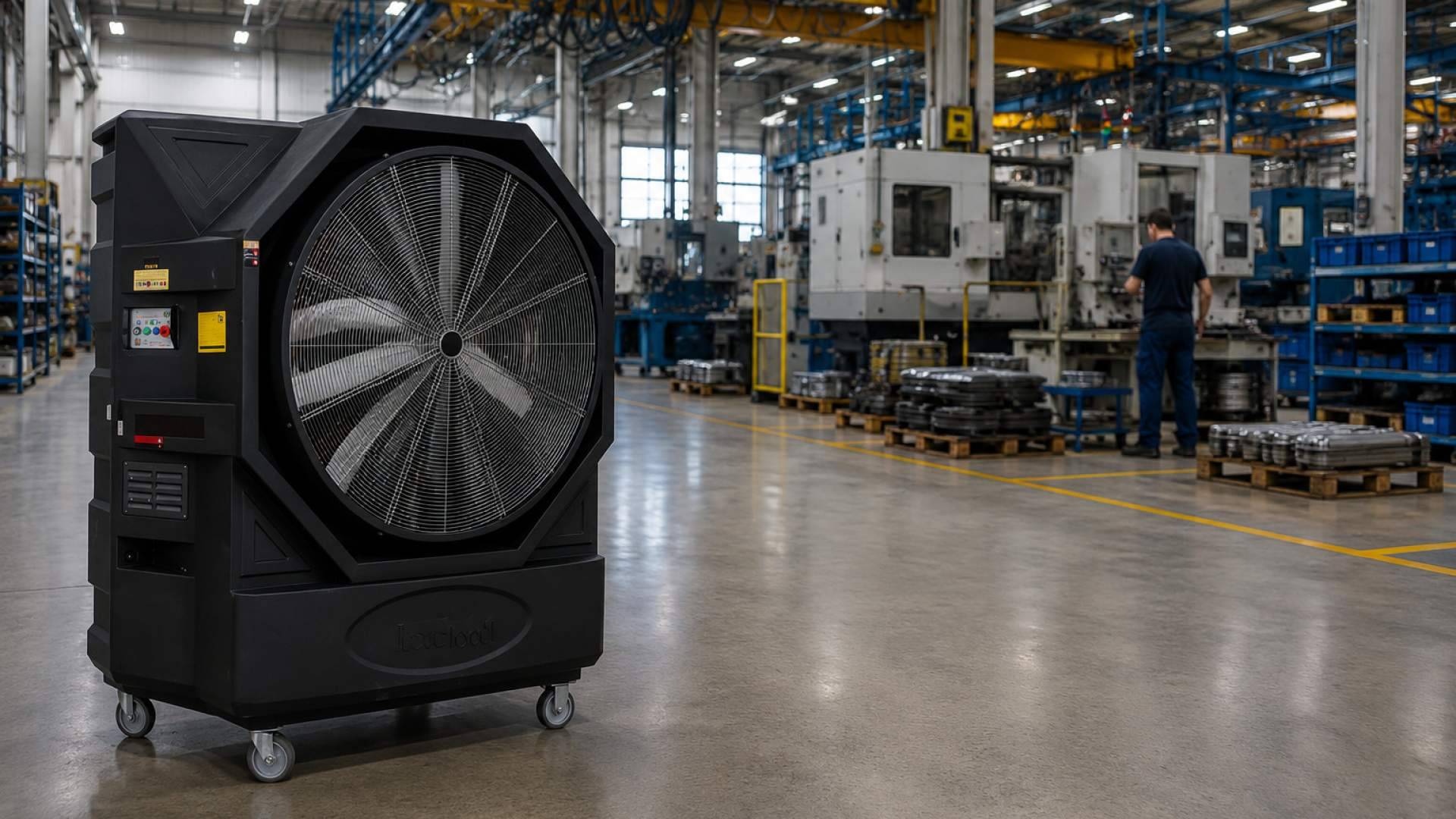 Esencial Cool apuesta por la climatización portátil industrial ante las olas de calor