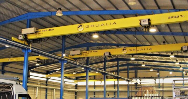Grualia, el fabricante de puentes grúa que eleva la industria española más allá de las fronteras españolas